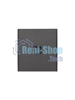 Розетка компьютерная Kranz STRONG компьютерная RJ45 кат6 с/у графит