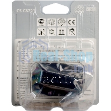 Картридж струйный Cactus CS-C8721 №177 черный (26мл) для HP PS 3213/3313/8253/C5183/C6183/C6283/C7183/C7283/C8183/D7163/D7263/D7363/D7463