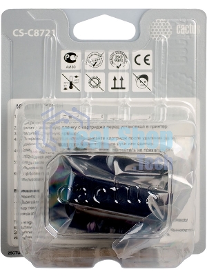 Картридж струйный Cactus CS-C8721 №177 черный (26мл) для HP PS 3213/3313/8253/C5183/C6183/C6283/C7183/C7283/C8183/D7163/D7263/D7363/D7463
