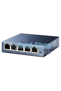 Коммутатор TP-Link SOHO TL-SG105 5-port Desktop Gigabit Switch, 5 10/100/1000M RJ45 ports, metal case