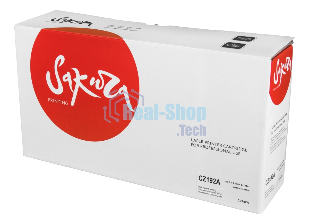 Картридж лазерный Sakura CZ192A для HP LaserJet Pro M435, M701, M706 черный, 12 000 к.