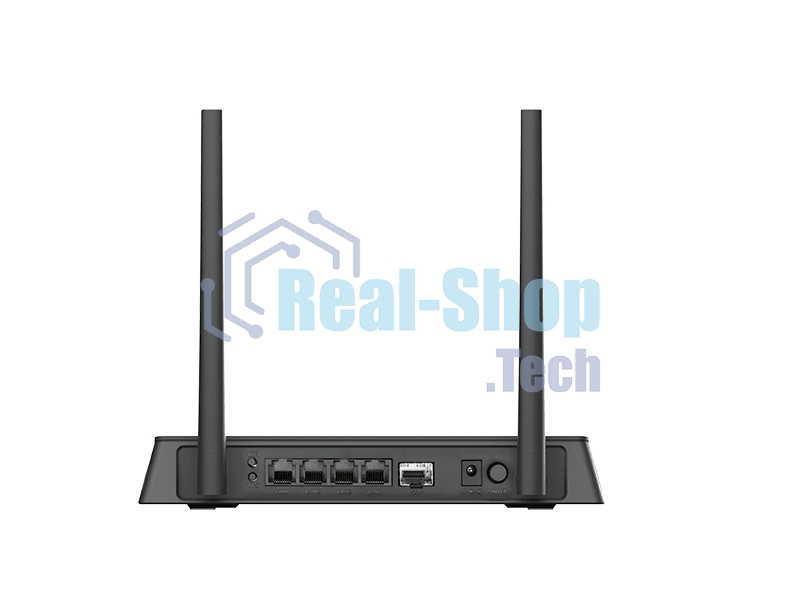 Маршрутизатор D-Link Беспроводной маршрутизатор N300 с гигабитным оптическим WAN-портом