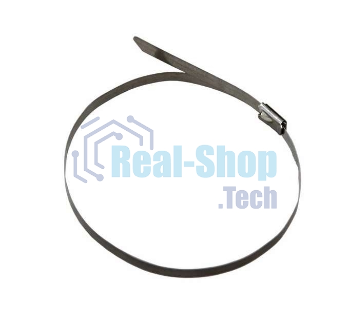 Хомут кабельный Rexant 4.6х200 сталь серебр. (уп. 50 шт)