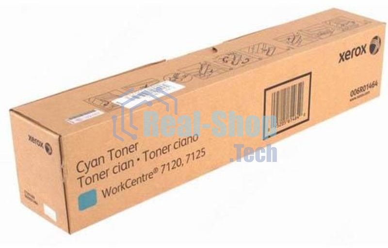 Картридж лазерный Xerox 006R01464 голубой (DMO Sold) для Xerox WC7120 (15K) GMO