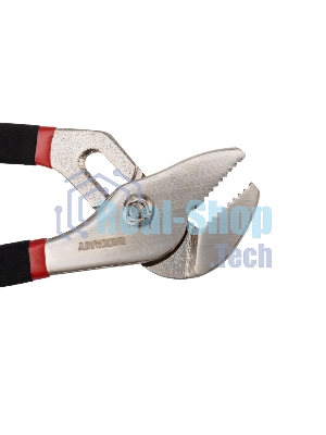 Клещи переставные Rexant 200 мм никелированные, обливные рукоятки