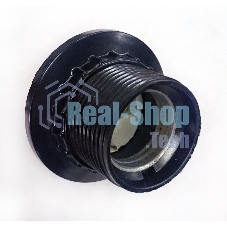 Патрон электрич. E27 Пкб27-04-К11 с кольцом карболит. черный (с этикет.) ИЭК EPK11-04-01-K01