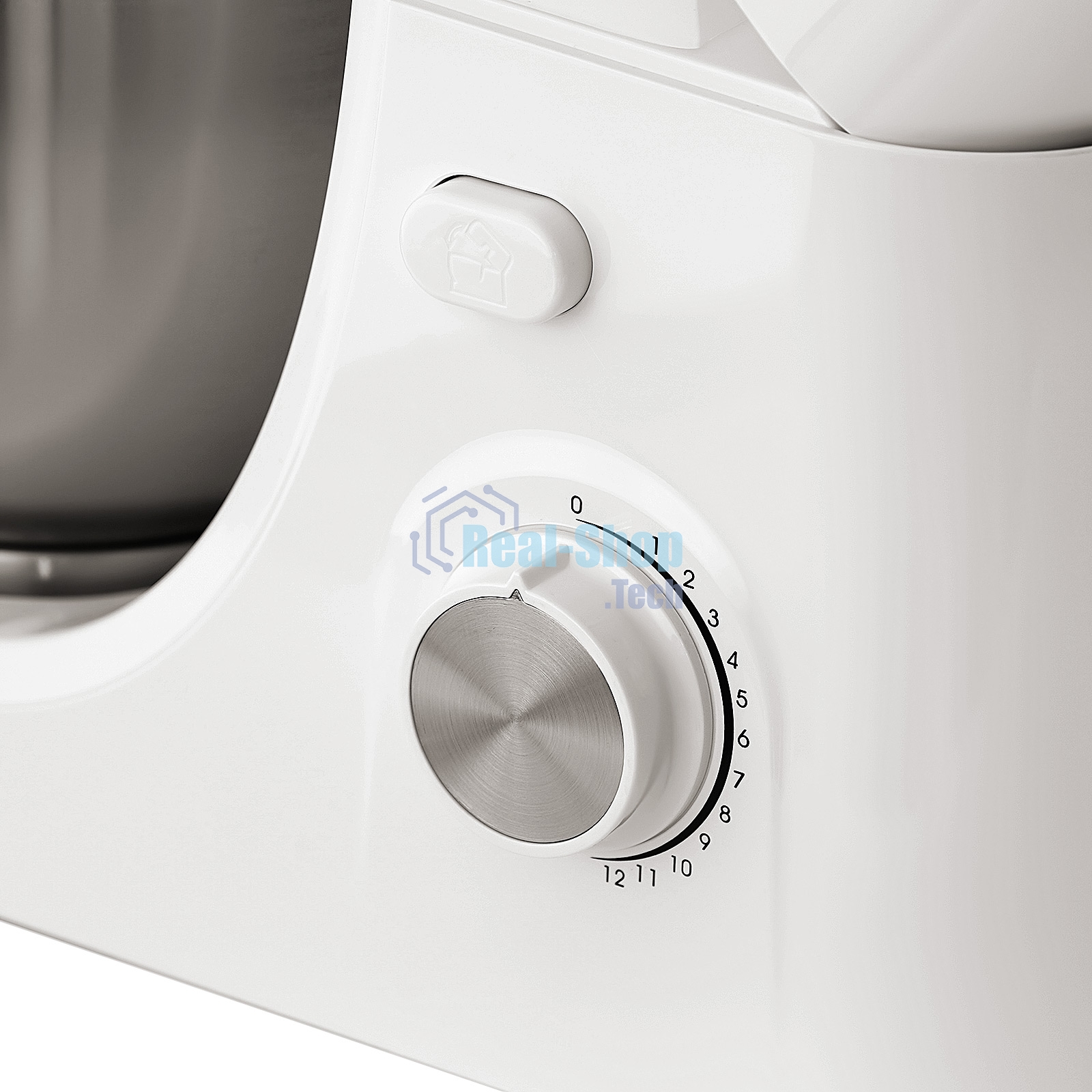 Миксер Galaxy Line GL 2231, белый, планетарный, 700 Вт, 12 скоростей