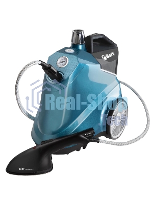 Отпариватель Bort Pro Iron, напольный для одежды, 2,5 кВт., давление 5.5 бар, пар 95 г/мин., t-пара 155 °С., бак 3.8 л.