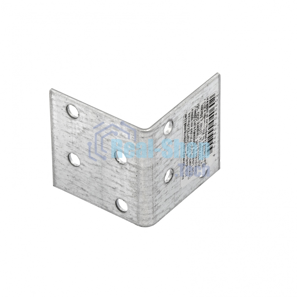 Крепежный уголок равносторонний Сибртех, KUR 40x40x40 мм