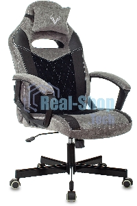 Кресло игровое Бюрократ VIKING 6 KNIGHT B FABRIC черный крестовина металл/пластик