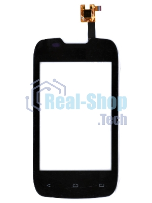 Сенсорное стекло (тачскрин) для Fly IQ431 IQ432, черное