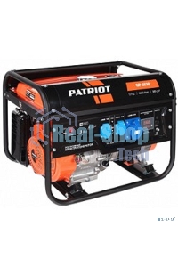 Электрогенератор бензиновый Patriot GP 6510, 5.5 кВт, 78 дБ, 71 кг