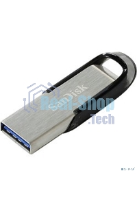 Флешка USB Sandisk CZ73 Cruzer Ultra Flair (SDCZ73-128G-G46), 128Gb, USB 3.0, R/W 150/45, серебристый/черный