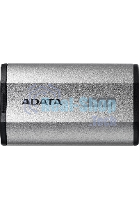 Внешний SSD ADATA SD810, 2TB, USB 3.2 Gen 2x2 Type-C, R/W 2000/2000, серебристый
