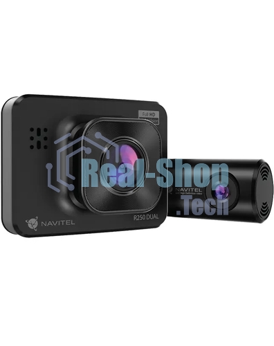 Видеорегистратор Navitel R250 DUAL DVR, 1920x1080, 2