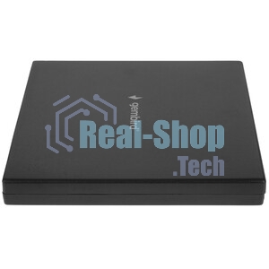Оптический привод внешний с интерфейсом USB Gembird DVD-USB-02 пластик, черный