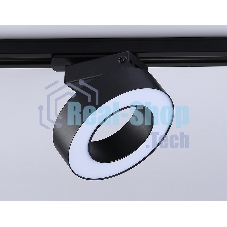 Трековый однофазный светодиодный светильник Ambrella light GL6868 BK черный LED 15W 4200K D115*80