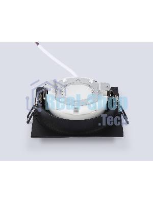 Светильник Ambrella light TN6609 BK черный IP44 GX53 max 15W 110*110*23