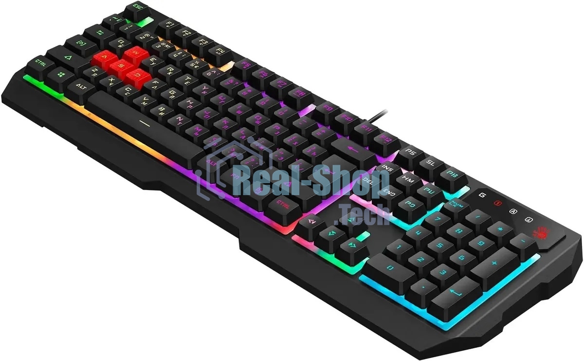 Клавиатура A4Tech Bloody B140N проводная USB черный