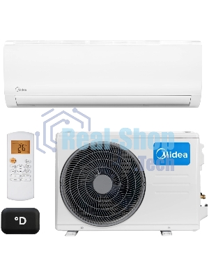 Сплит-система Midea Favorite MSFRW-12HRN8-I до 35м2, 12000BTU, с голосовым помощником, (комплект из 2-х коробок)