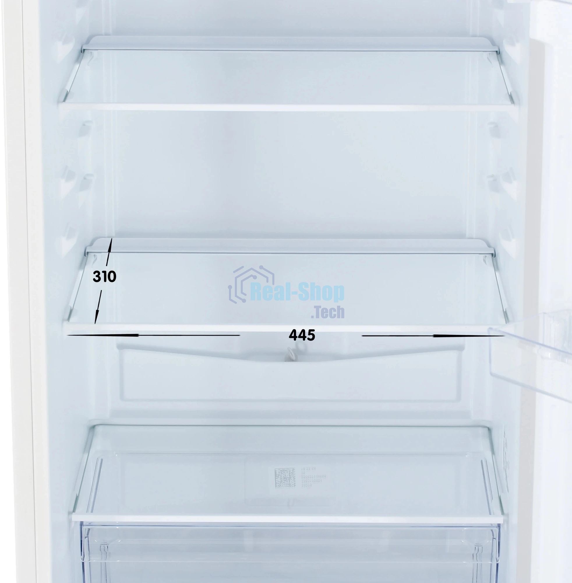 Холодильник Beko B1RCSK272W белый, двухкамерный 175/87л морозилка снизу