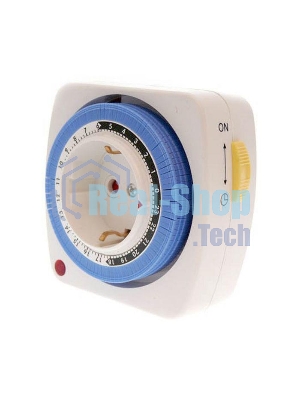 Таймер Camelion BND-50/G5A механический 24-часовая программа 3500Вт