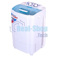 Стиральная машина EVGO WS-30ET белый/голубой загр. вертикальная макс.:3 кг 0 об/мин класс: А+