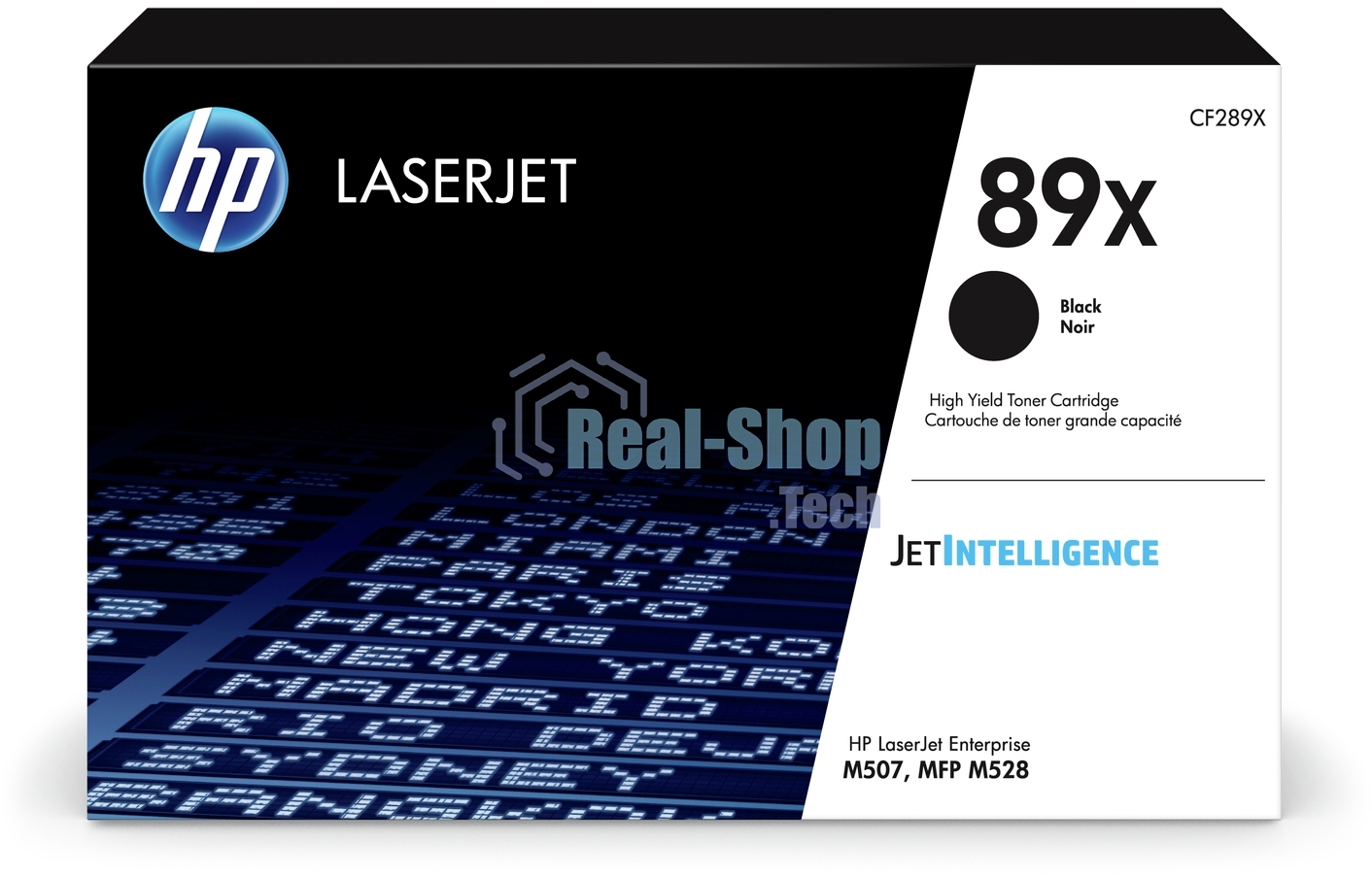 Картридж лазерный HP CF289X черный для HP LJ M507/MFP M528 (10000 стр.)