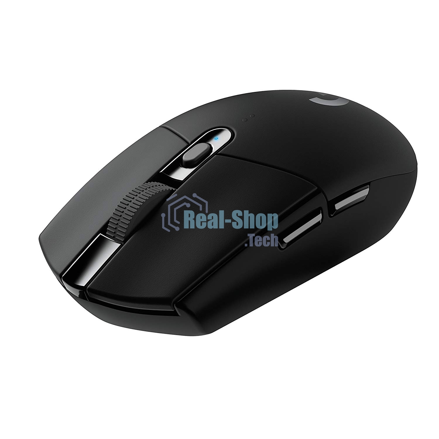 Мышь беспроводная Logitech G305 Lightspeed черный, 12000 dpi, радиоканал, USB, кнопки - 6
