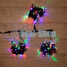 Гирлянда Neon-night LED ClipLight 24V, 3 нити по 10 метров, цвет диодов мульти