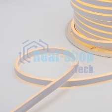 Гибкий неон Neon-night LED SMD 8х16 мм, двухсторонний, теплый белый, 120 LED/м, бухта 100 м