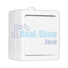 Выключатель проходной 1-кл. ОП Аллегро 10А IP54 белый (еврослот) Universal 5563484 Выключатель проходной 1-кл. ОП Аллегро 10А IP54 белый (еврослот) Universal 5563484