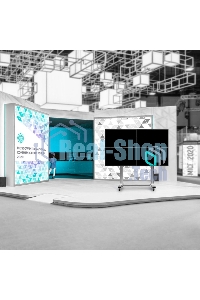 Напольный мобильный стенд ONKRON FSPRO2L-22 для видеостен 2х2 4 x 40”- 50