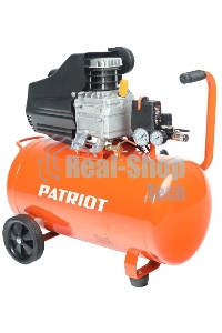 Компрессор Patriot EURO 50/2601.8кВт 220В 260л/мин 50л выход быстросъем елочка 8мм