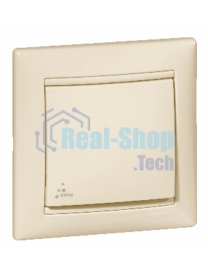 Выключатель Legrand Valena 10A, IP44, слоновая кость, 774101