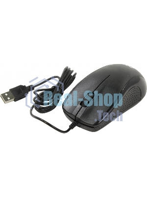 Мышь проводная Defender Optimum MB-160 черный, 1000 dpi, USB, кнопки - 3