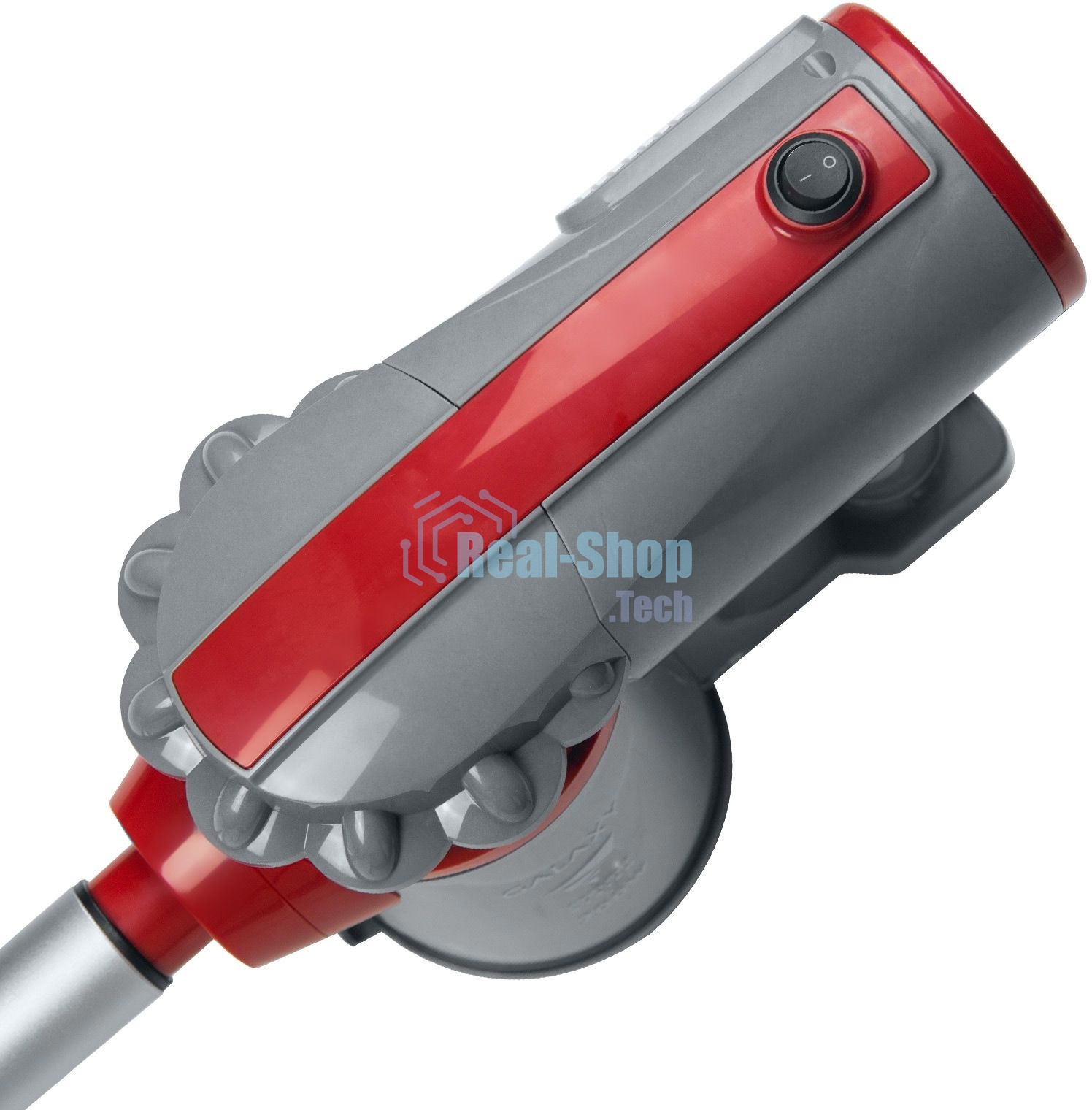 Пылесос вертикальный Galaxy GL 6255 серый/красный, питание от сети, 150 Вт, уборка сухая, пылесборник 0.8 л