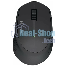 Мышь беспроводная Logitech M280 серый, 1000 dpi, радиоканал, USB, кнопки - 3