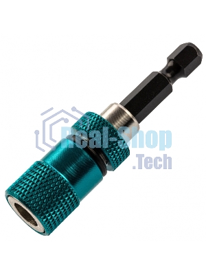 Адаптер для бит Gross с ограничителем и двойным магнитом, 1/4