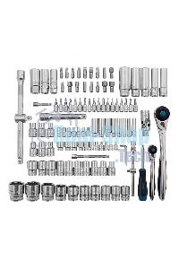 Набор инструментов Gross 109 предметов, 120 зубьев, CrV 1/4, 1/2