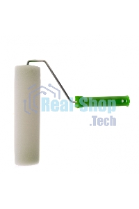 Валик Сибртех Поролон с ручкой, 250 мм, D 48 мм, D ручки 6 мм