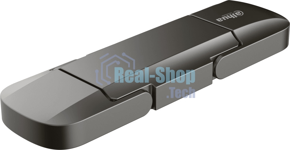 Флешка USB Dahua S809 (DHI-USB-S809-32-256Gb), 256Gb, USB 3.2 Type-A/USB Type-C, R/W 520/460, серый