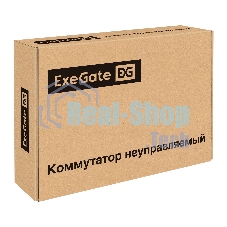 Коммутатор неуправляемый ExeGate EDES-1024D (24-портовый UTP 10/100Mbps, металлический корпус, с возможностью установки в стойку)