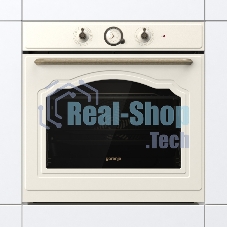 Встраиваемая электрическая духовка GORENJE/раиваемая электрическая духовка,ширина 60 см,объем 77л,пиролитическая эмаль,слоновая кость