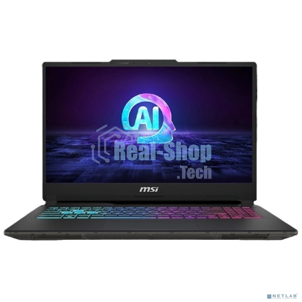 Ноутбук MSI Cyborg 15 AI A1VEK-244XRU черный Intel Core Ultra 7 155H/16Gb/SSD 512Gb/RTX 4050 6Gb/15.6
