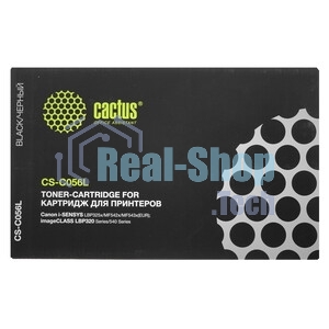 Картридж лазерный Cactus CS-C056L черный (10000 стр.) для Canon imageCLASS LBP320 Series/540 Series