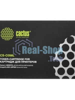 Картридж лазерный Cactus CS-C056L черный (10000 стр.) для Canon imageCLASS LBP320 Series/540 Series