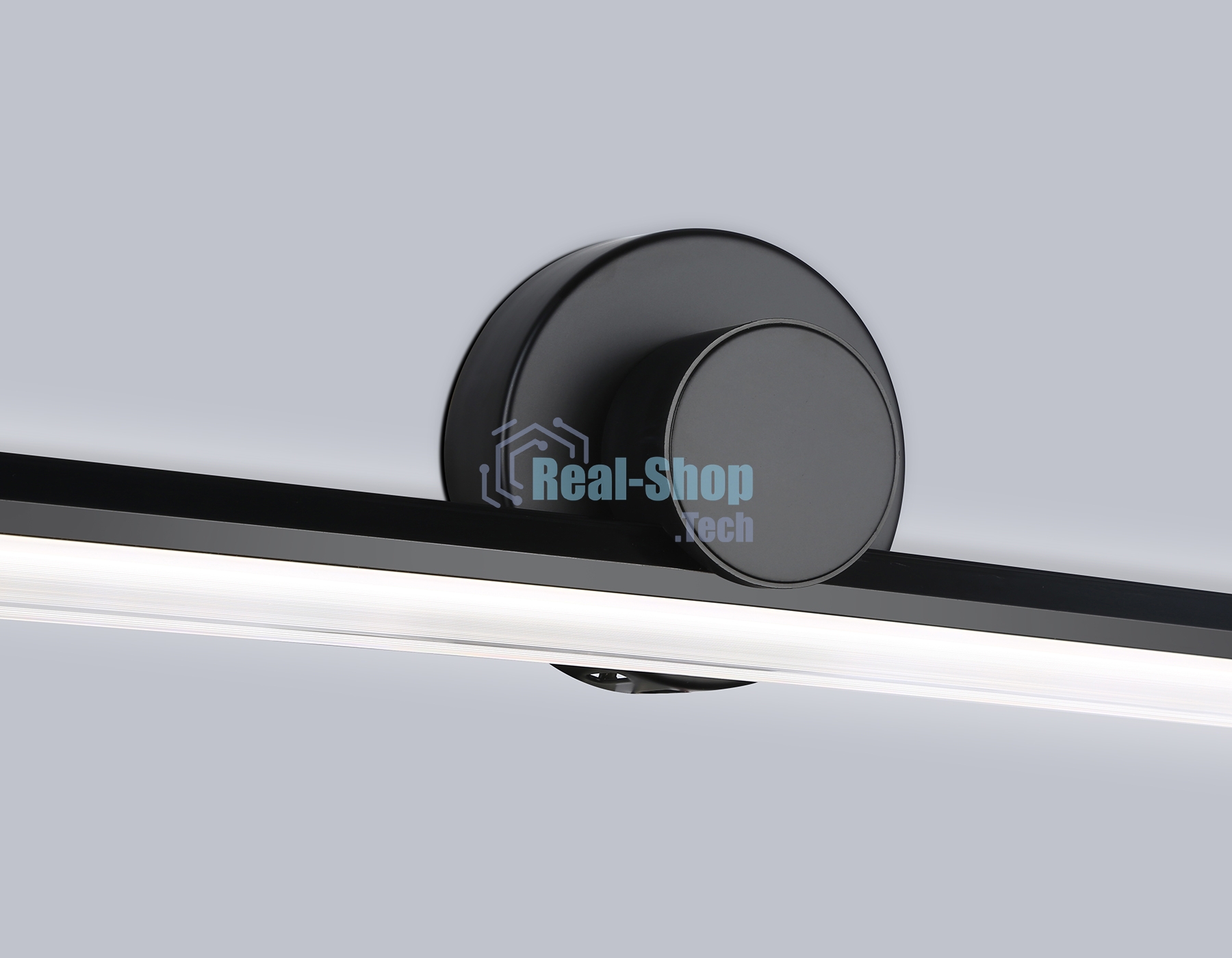 Светильник Ambrella light FL6102 BK черный 14W 3000K-6400K 605*100*60