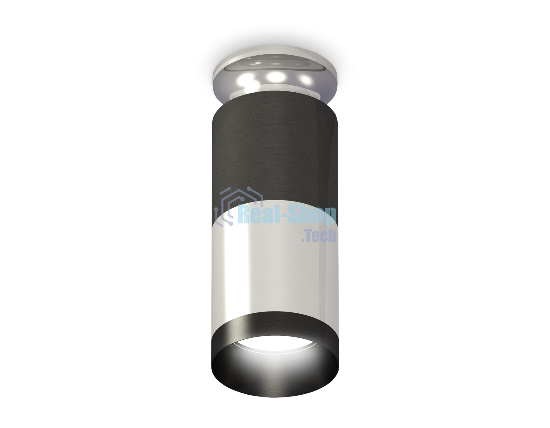 Светильник Ambrella Light XS6305100 PSL/DCH/PBK серебро полированное/черный хром/черный полированный MR16 GU5.3