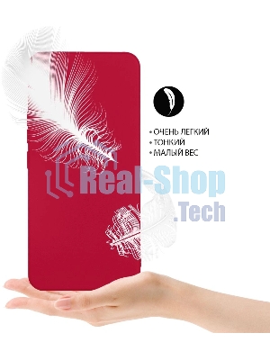 Чехол (клип-кейс) DF poCase-03 для Poco M4 Pro (4G) красный